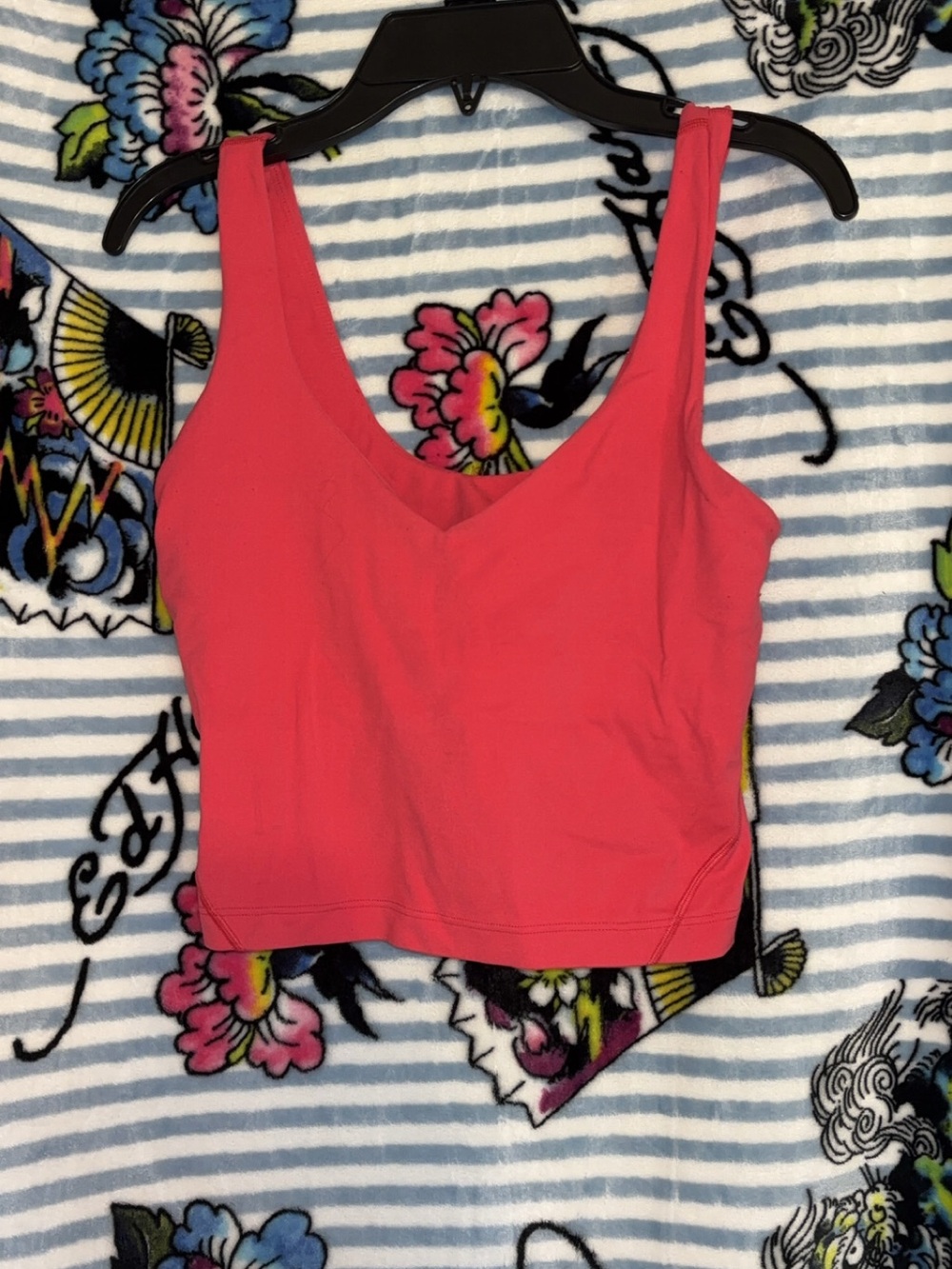 Lululemon coral pink align Tank Top size 4